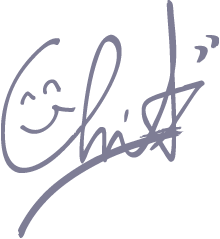 千吉良恵子のサイン