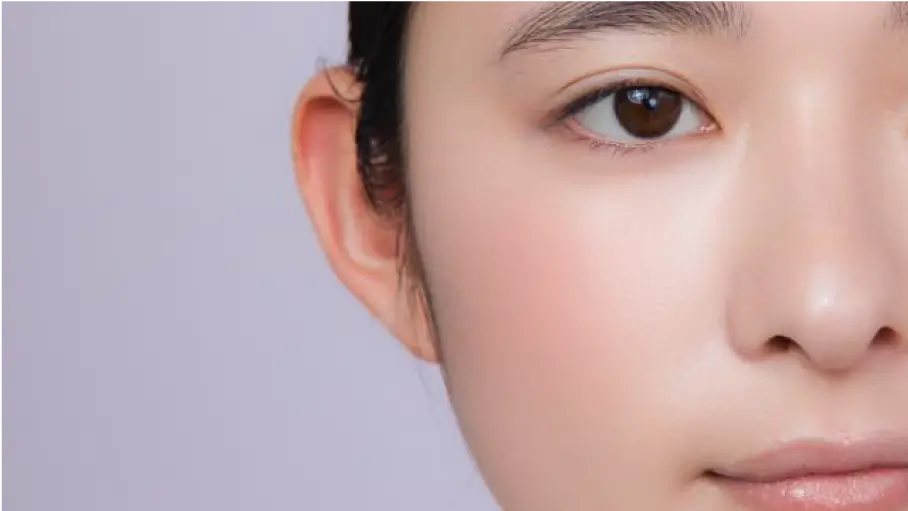 SKIN HUG CHEEK 毛穴カバー 肌仕上がりイメージ